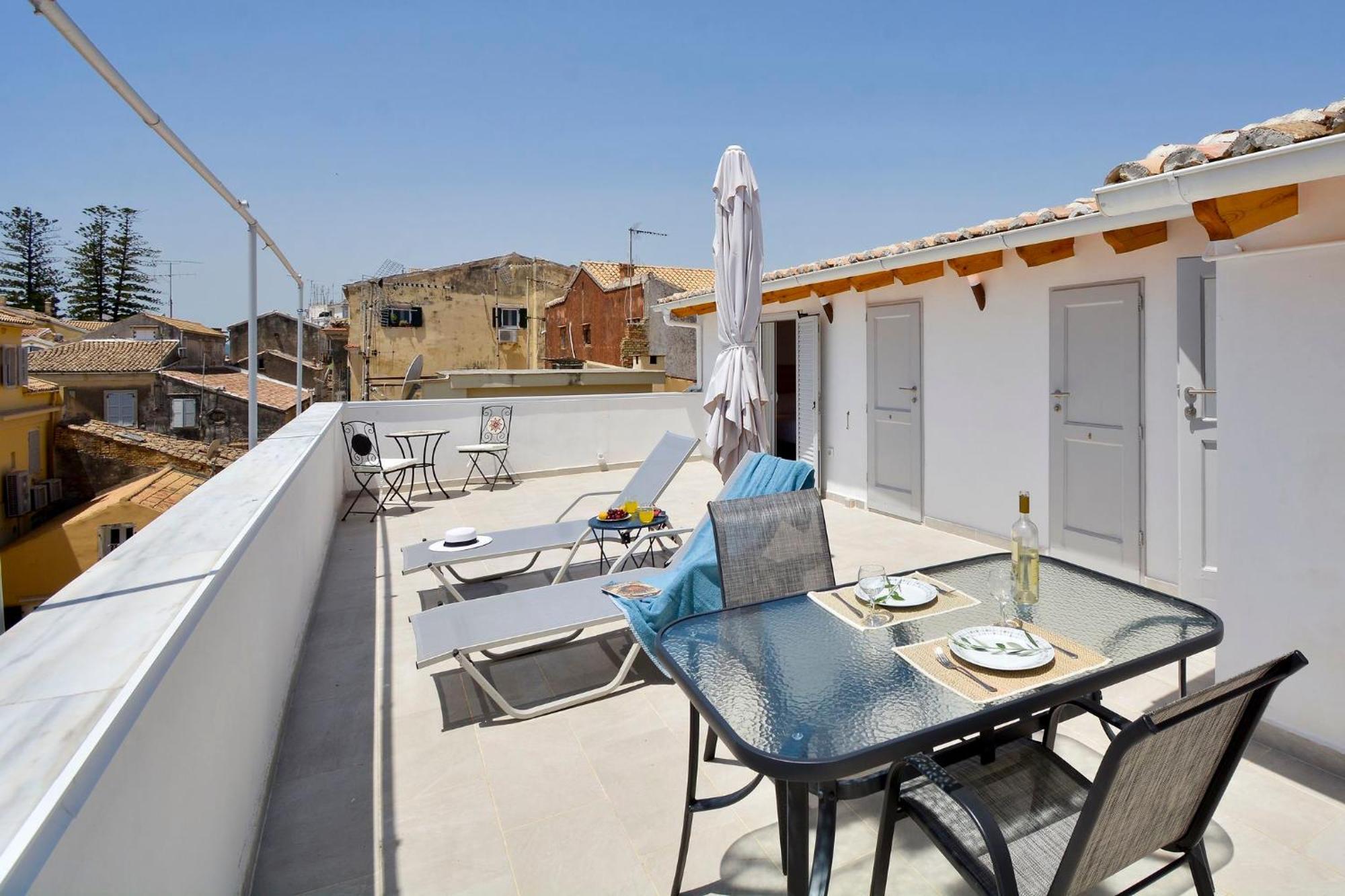 Corfu Town West Apartment Exterior foto